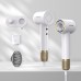 Guiwigo Hair Dryer,Professional Ionic Blow Dryer with 110000 RPM Brushless Motor for Fast Drying,Low Noise,200 Million Negative Ionic High-Speed Thermo-Control Hair Dryer for Home,Travel,Salon(White)
